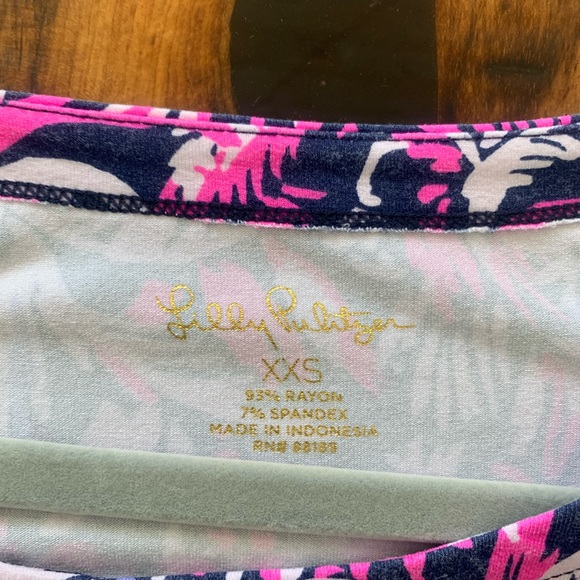 Lily Pulitzer xxs Dress bell sleeve Monkey Jungle - Picture 3 of 6